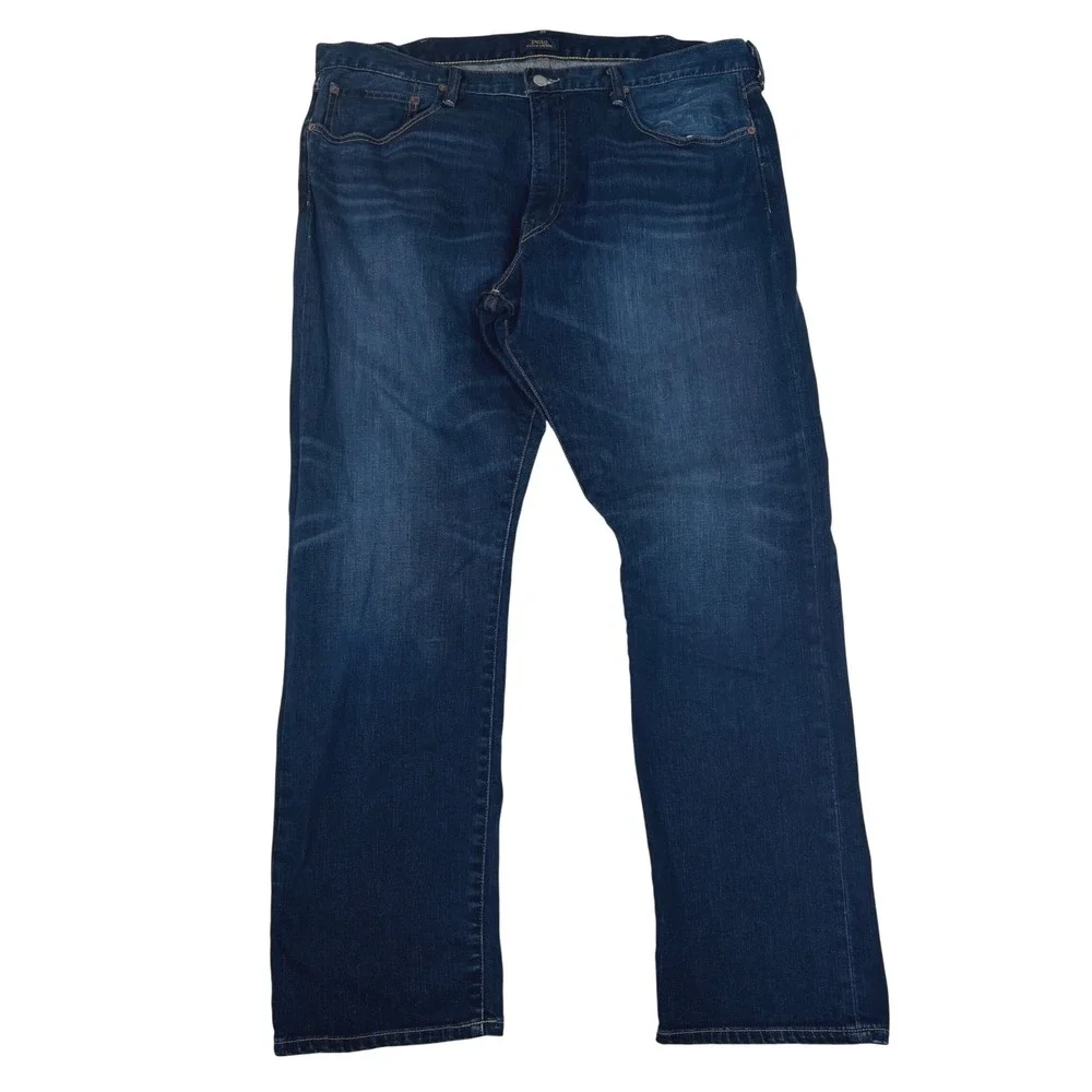 Polo Ralph Lauren Hampton Relaxed Straight Dark Wash Denim Jeans Mens 40x32